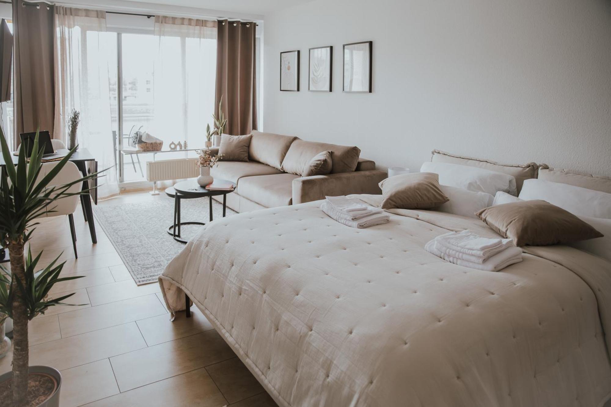 Moderne Wohnung Mit Weserblick Und Uferpromenade Brémai repülőtér Kültér fotó
